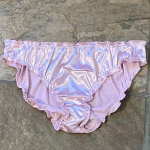 Carnation Pink 8/XL Buttery Soft Silky Panty New